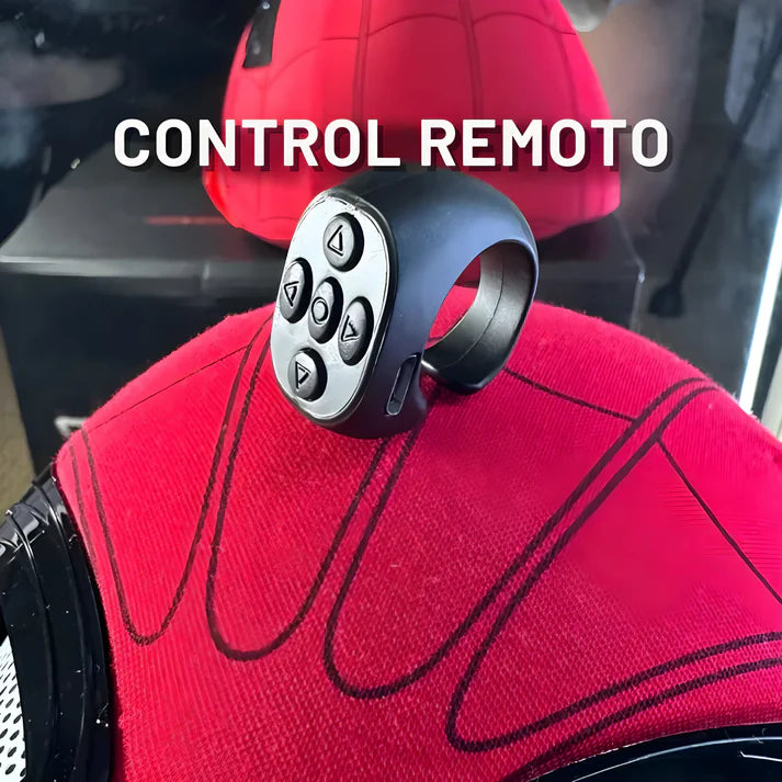 Máscara Spider-Man Con Ojos Móviles