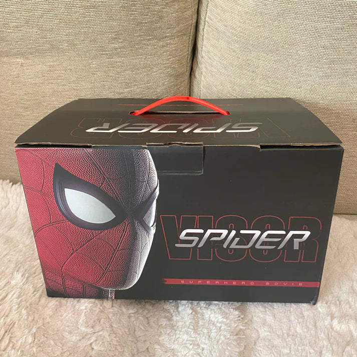 Máscara Spider-Man Con Ojos Móviles