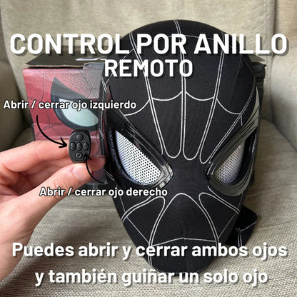 Máscara Spider-Man Venom Con Ojos Móviles